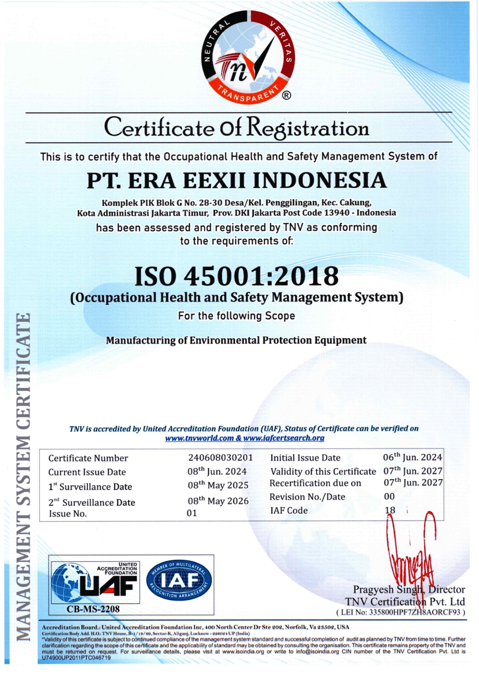ISO 45001:2018