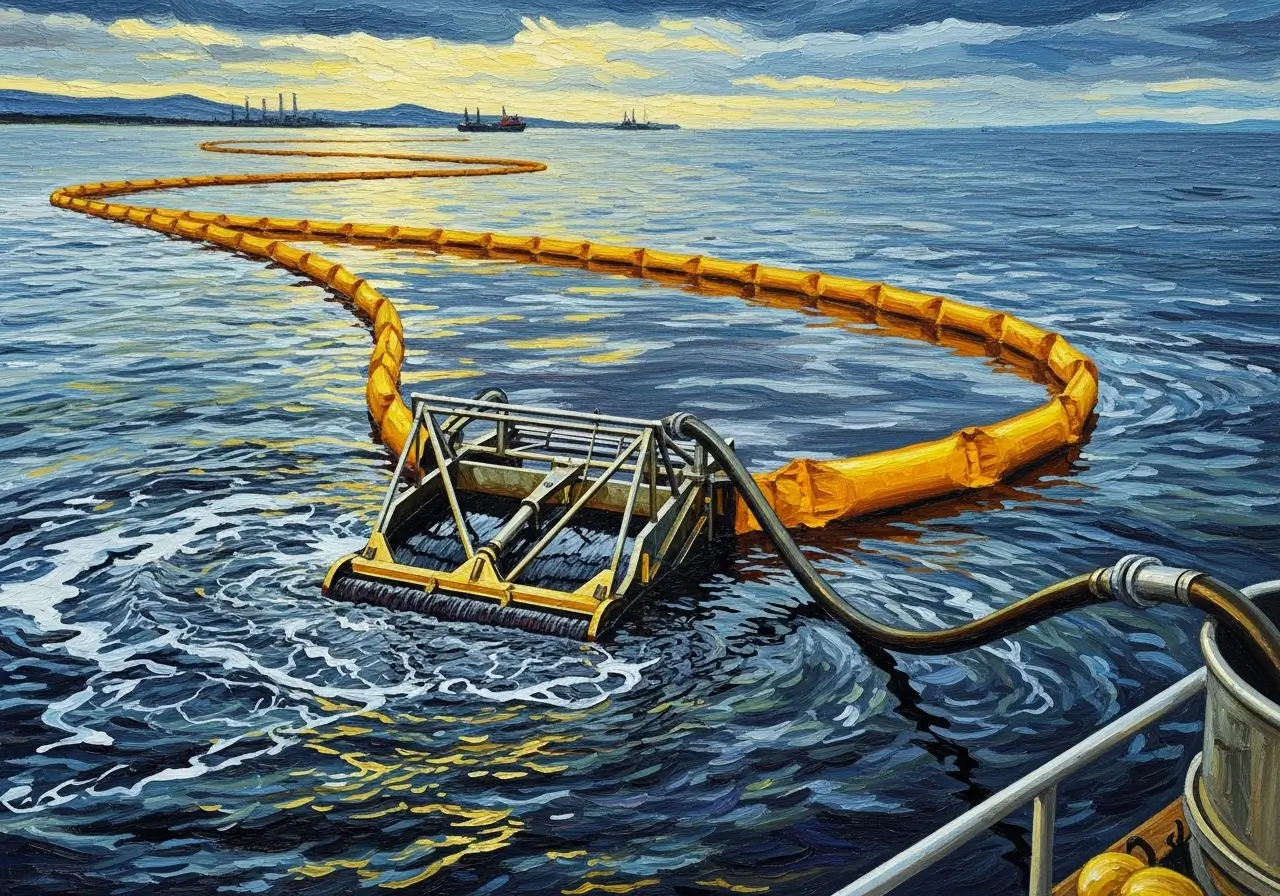 Mengenal Oil Boom Skimmer: Solusi Tangani Tumpahan Minyak