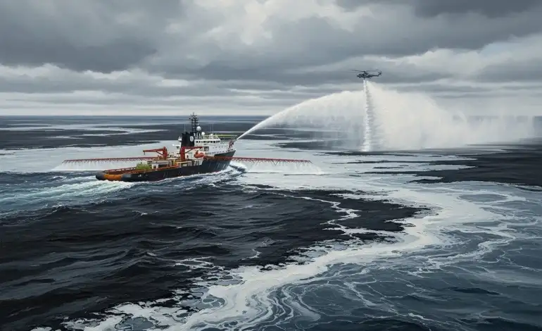 Penanggulangan Tumpahan Minyak di Laut dengan Dispersan