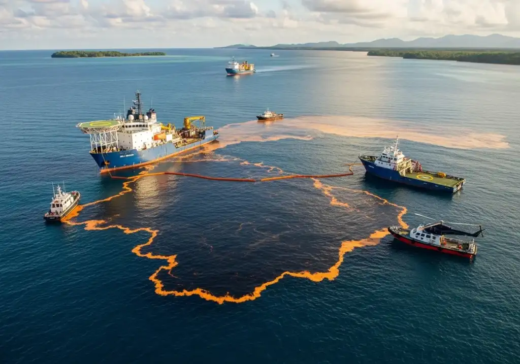 metode oil spill response
