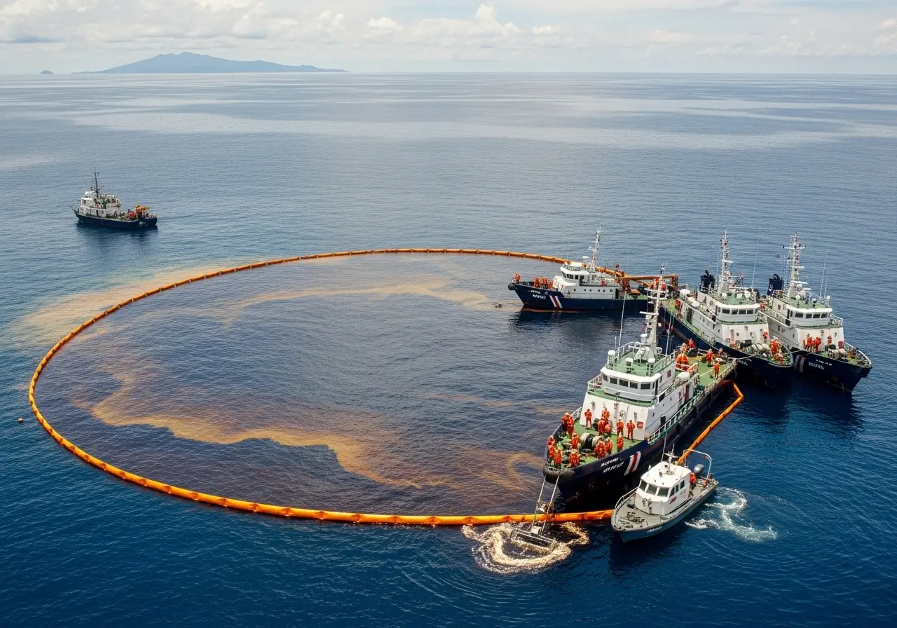 Memahami Metode Penanggulangan Tumpahan Minyak (Oil Spill Response)