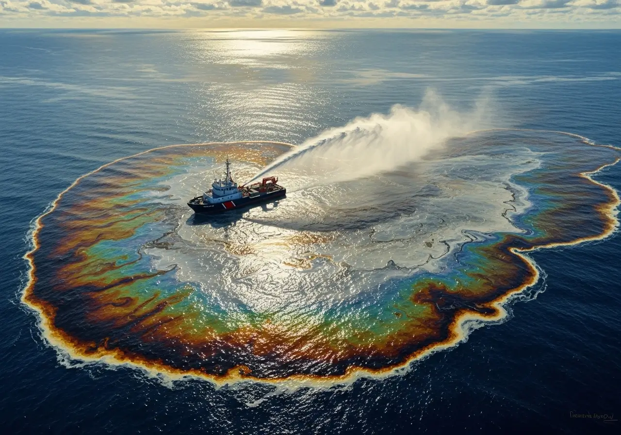 Mengenal Oil Spill Dispersant: Fungsi, Jenis, dan Cara Menggunakannya
