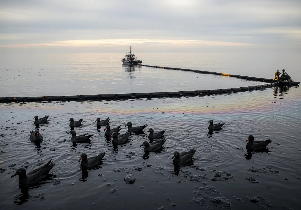 Mengenal Alat Pencegah Tumpahan Minyak di Laut dan Fungsinya