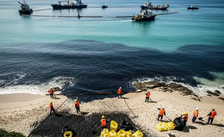 Mengenal Berbagai Alat Penyerap Tumpahan Minyak di Laut untuk Penanganan Efektif