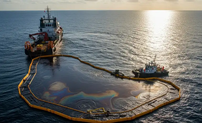 Mengenal Alat Pembersih Tumpahan Minyak di Laut