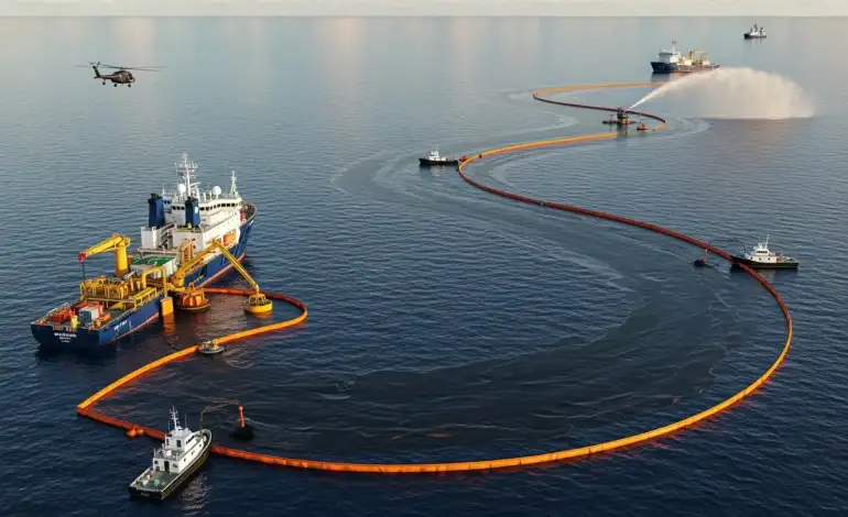 Deretan Peralatan Penting untuk Penanganan Tumpahan Minyak di Laut