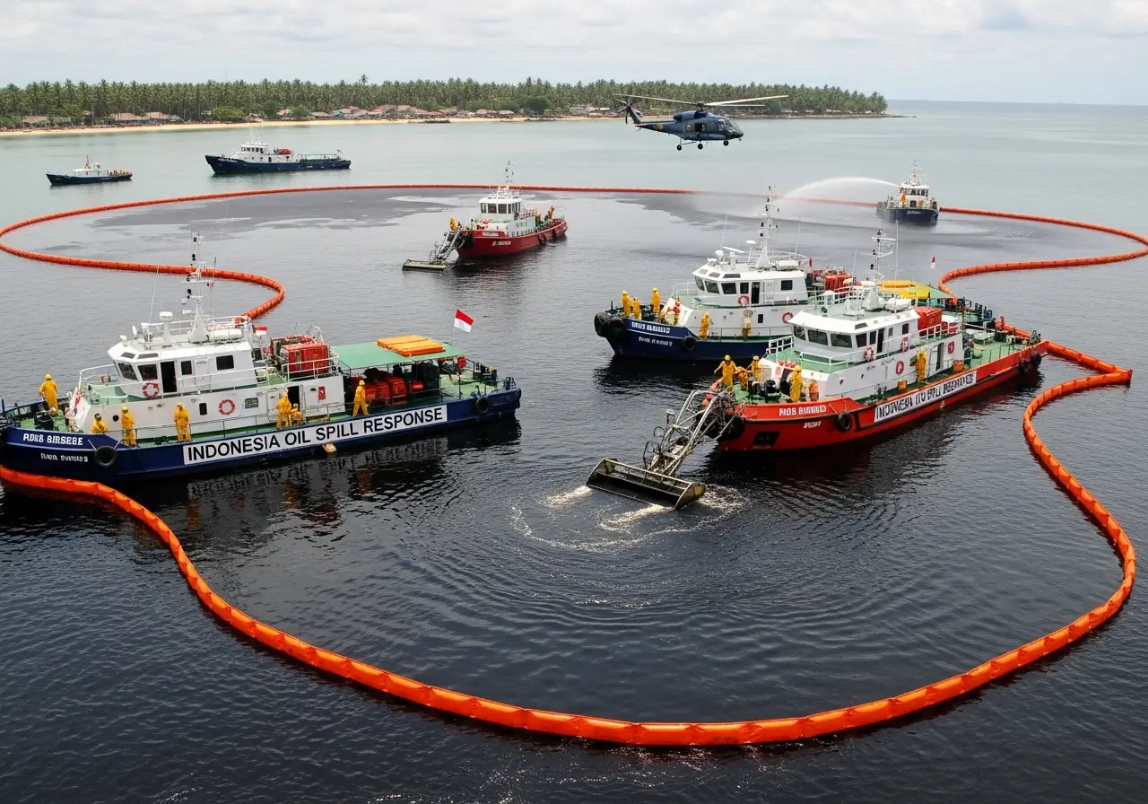 Cara Penanggulangan Tumpahan Minyak di Laut