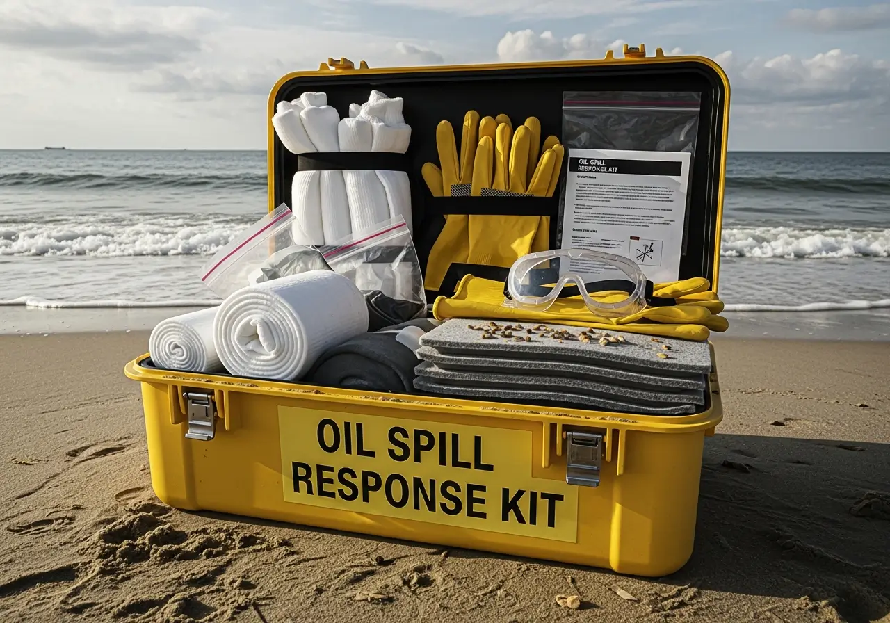Jual Oil Spill Kit Lengkap Solusi Cepat Tanggap Tumpahan Minyak