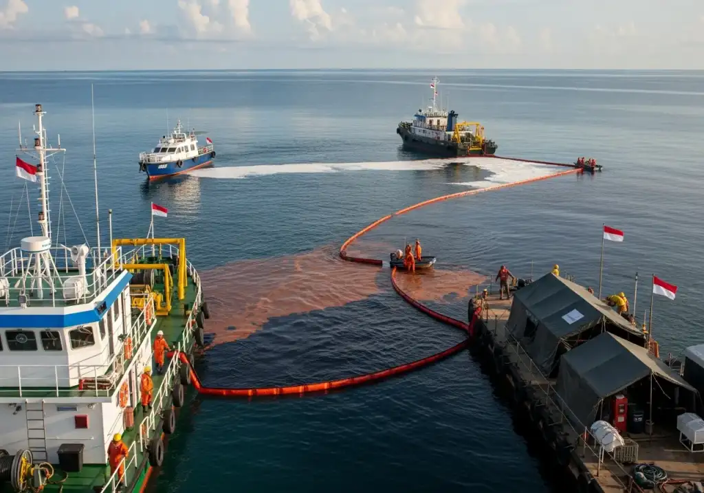 penanggulangan tumpahan minyak