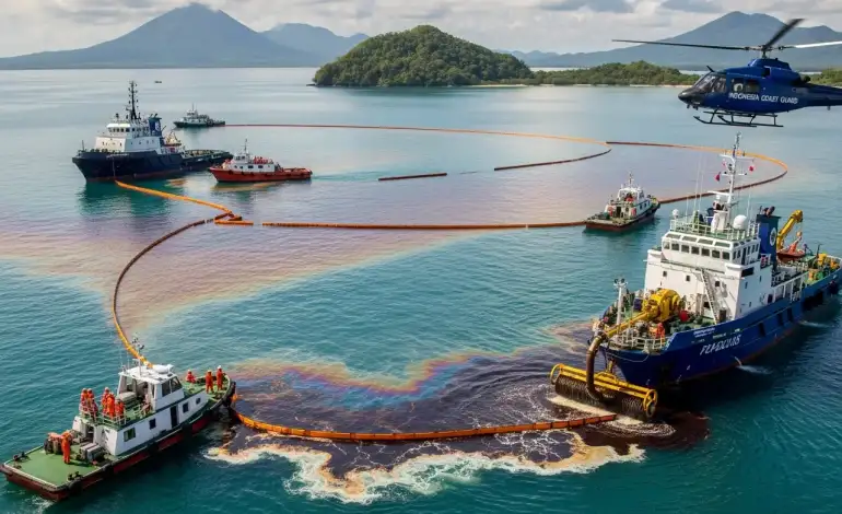 Prosedur Penanggulangan Tumpahan Minyak di Laut