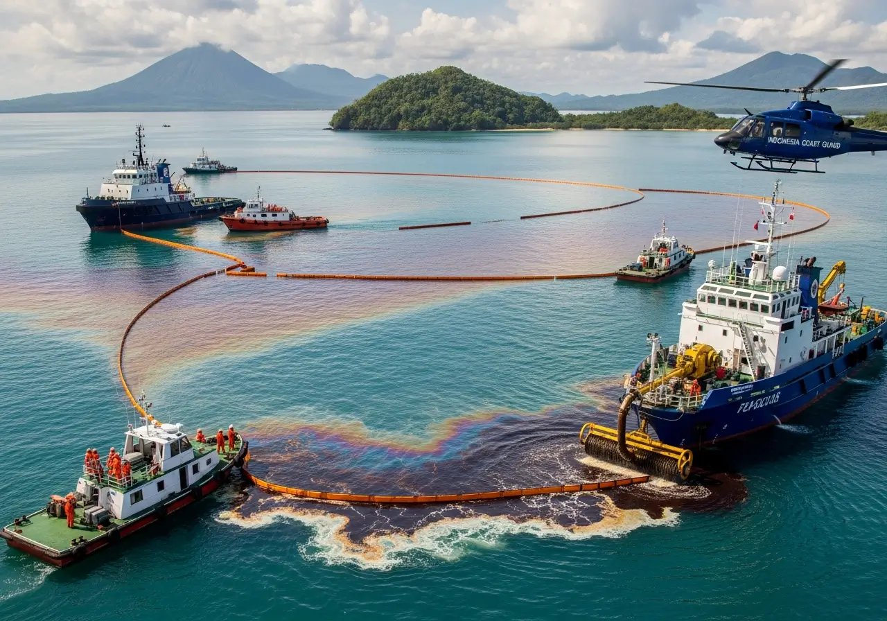 Prosedur Penanggulangan Tumpahan Minyak di Laut