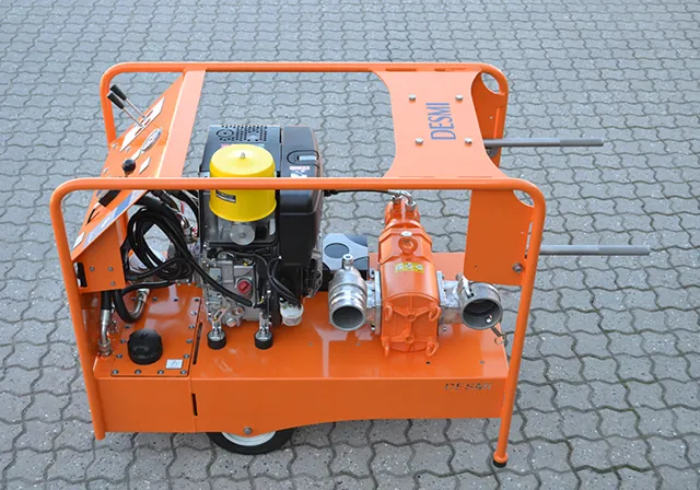 Power Pack Skimmer – Genset Khusus untuk Pompa Penyedot Minyak Oil Spill Response